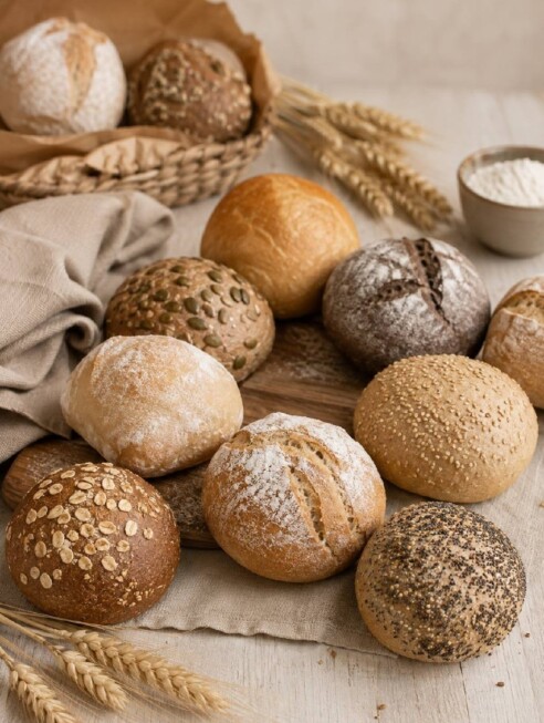 foto di panini misti  della sezione Pane e panini  del sito Vaniglia e cannella