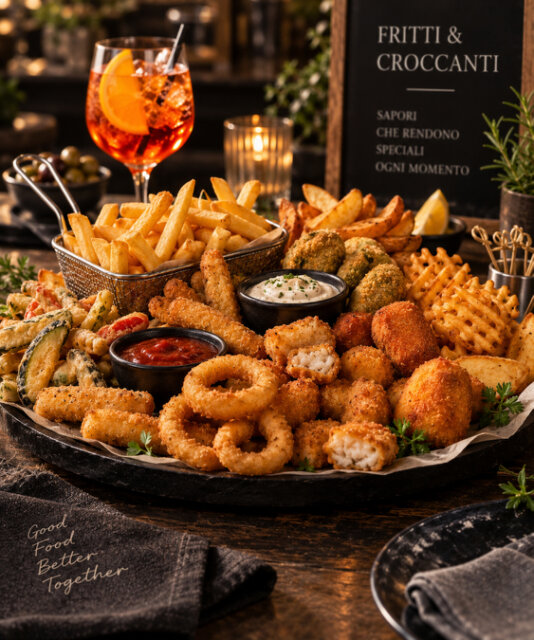 foto di fritto croccante per indicare la sezione Fritti & croccanti del sito Vaniglia e cannella